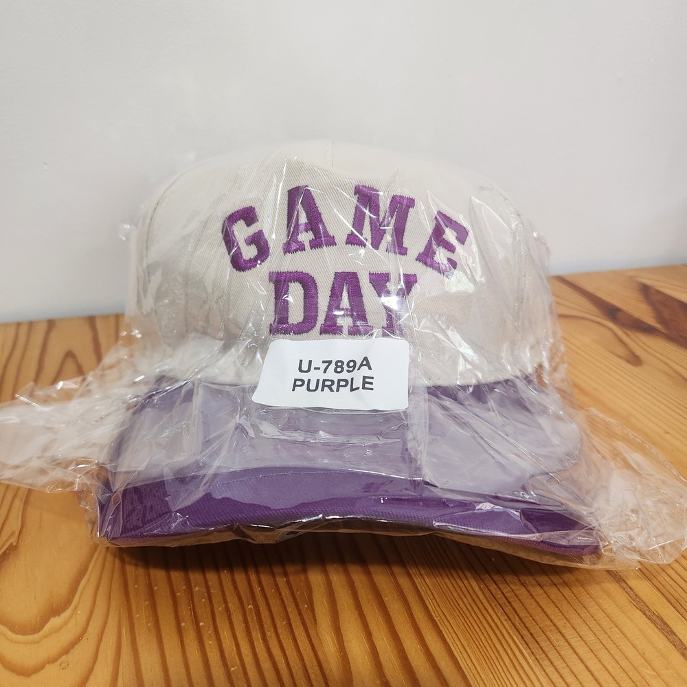 Zenana Cotton 'Game Day' Hat NEW